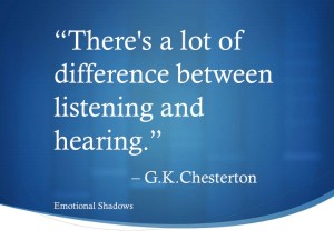 Listening quote