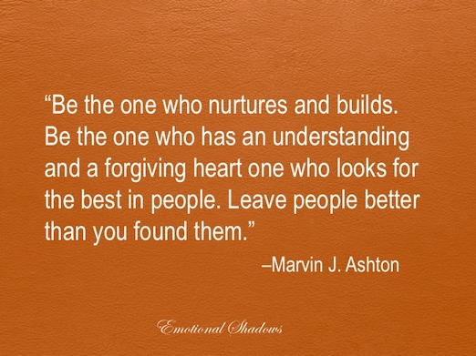 Nurture relationships