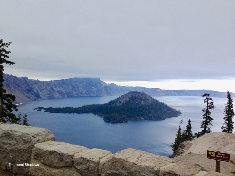 Wizard Island in Crater Lake