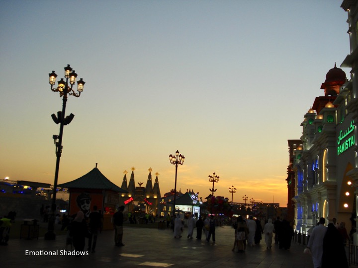 Sunset at Global Village