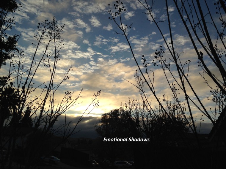 Sunrise amidst clouds