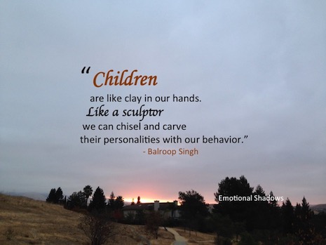 Children are like clay