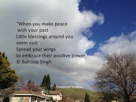 Make peace with your past